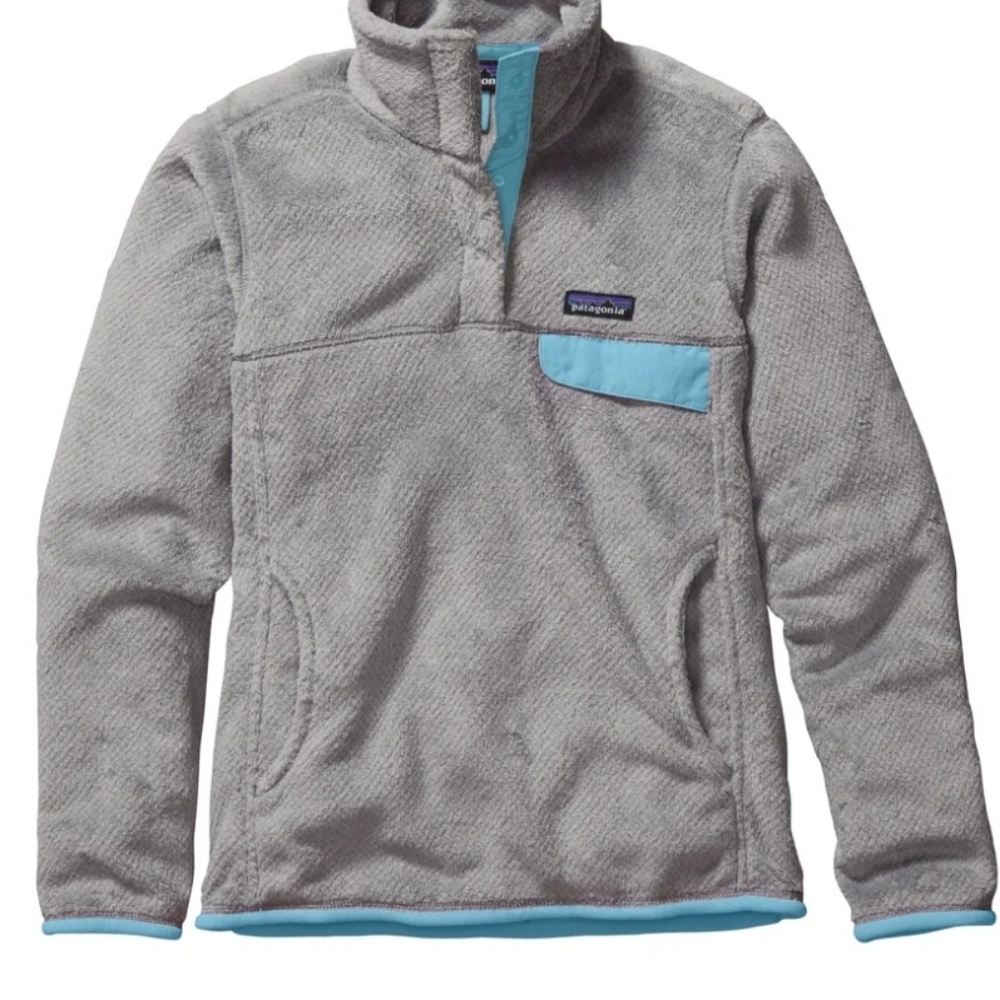 Patagonia Women's Re-Tool Snap-T Pullover Fleece Sweater PTP:20"-25" Length:24"